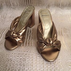 *Never Worn* Dolce Vita Metallic Mules